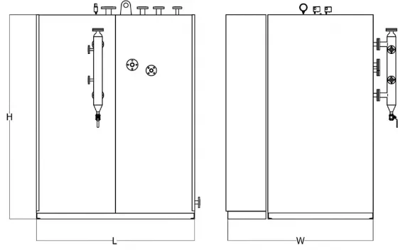 Электрический паровой котел Тбилиси