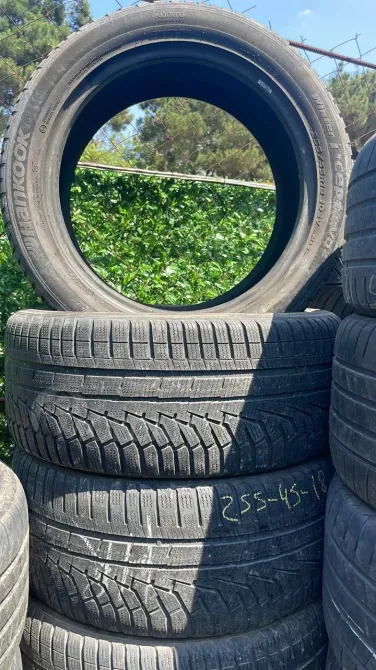 Шины Hankook 255/45 R18 19T 4 шт. Тбилиси - изображение 1