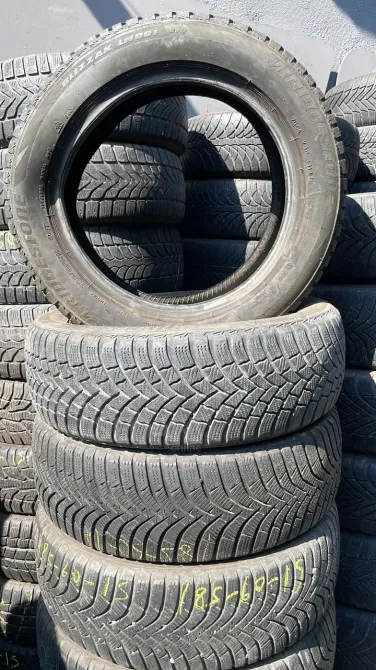Шины Bridgestone 185/60 R15 19T 4 шт. Тбилиси - изображение 1