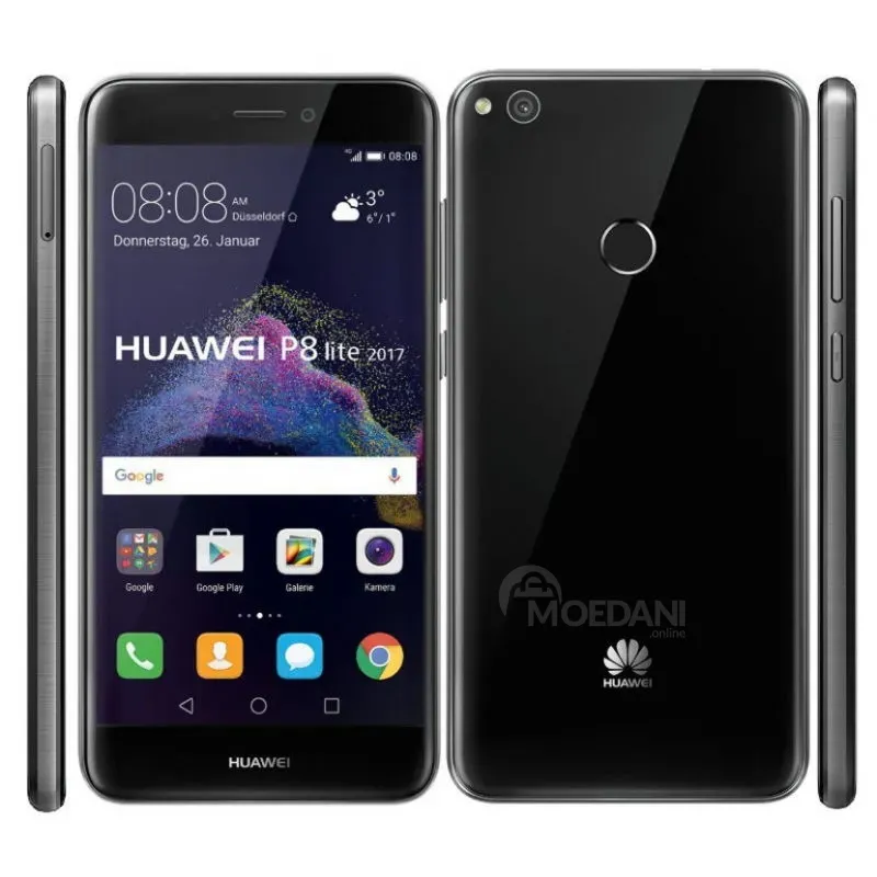 Huawei P8 Lite 2017 Black თბილისი - photo 1