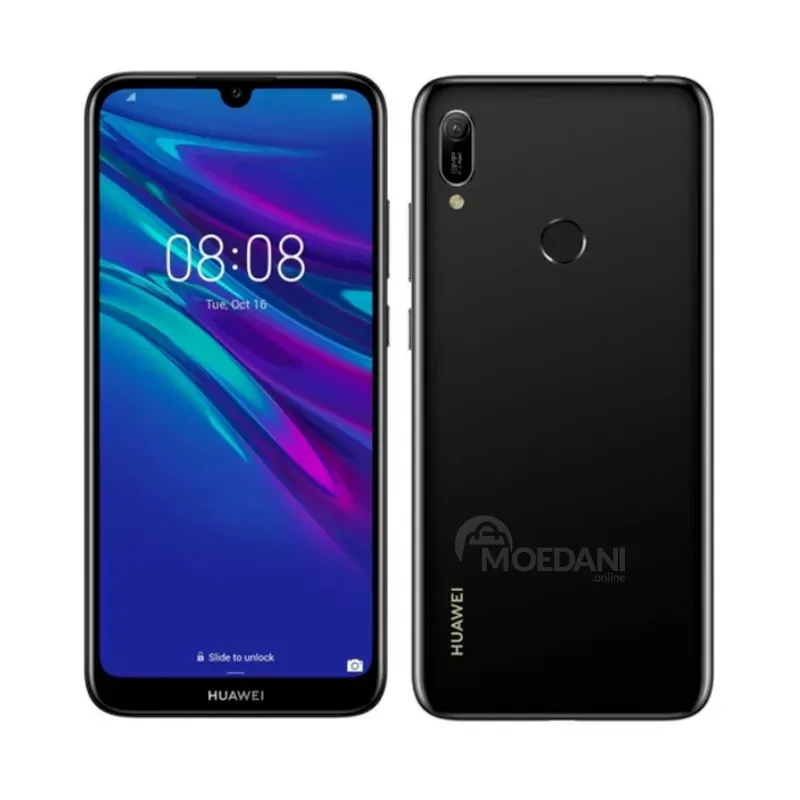 Huawei Y6 2019 Dual Sim LTE Black თბილისი - photo 1