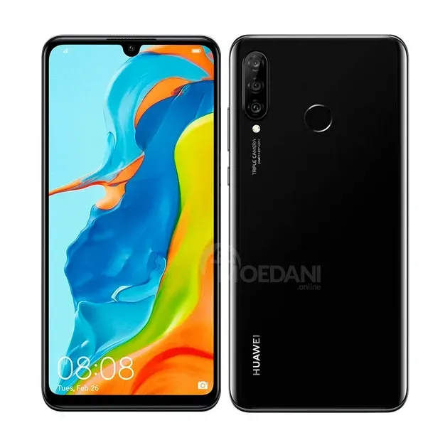 Huawei P30 Lite 128Gb Black თბილისი - photo 1