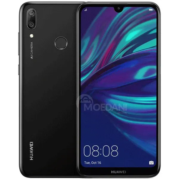 Huawe Y7 2019 Dual SIM LTE Black თბილისი - photo 1