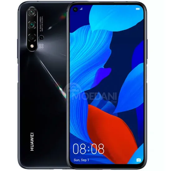 Huawei Nova 5T Dual SIM LTE Black თბილისი - photo 1