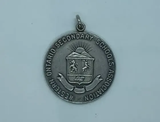 Antique Silver Medal Pendant Tbilisi