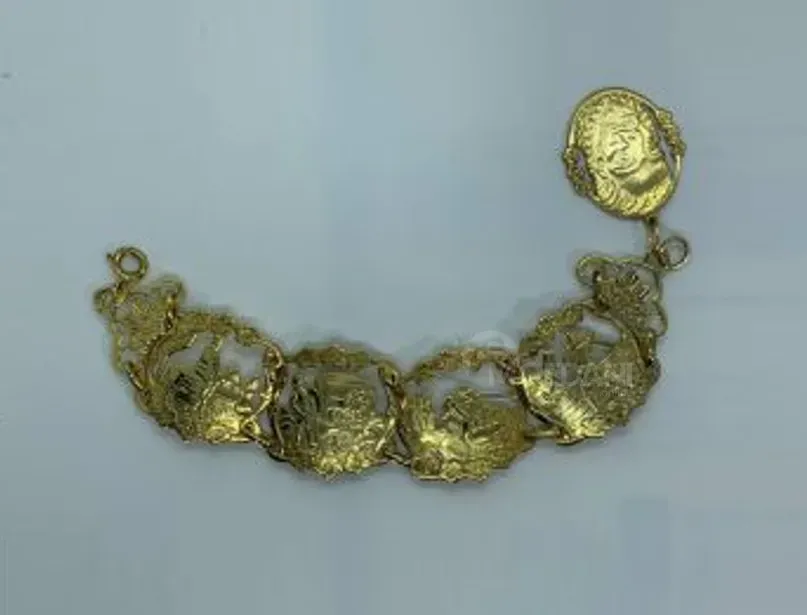 Позолоченный браслет со сценами из «Дон Кихота» Тбилиси - изображение 1