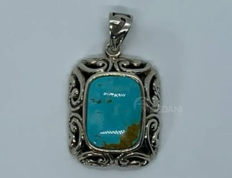 Red pendant with turquoise Tbilisi - photo 1