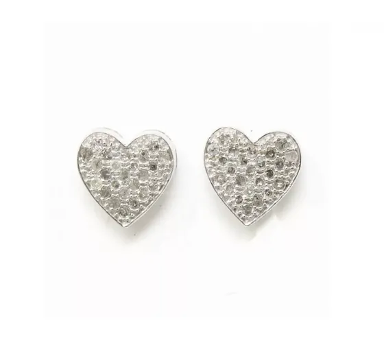 New silver earring with 0.50ctw diamonds Tbilisi