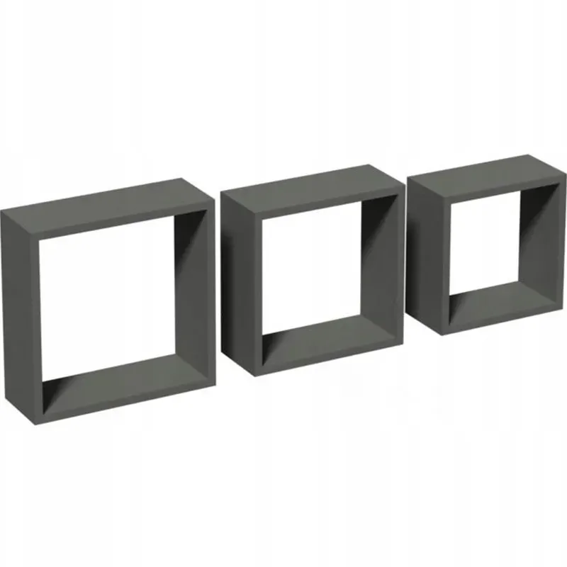 Კვადრატული ფორმის კედლის თარო Velano თბილისი - photo 1