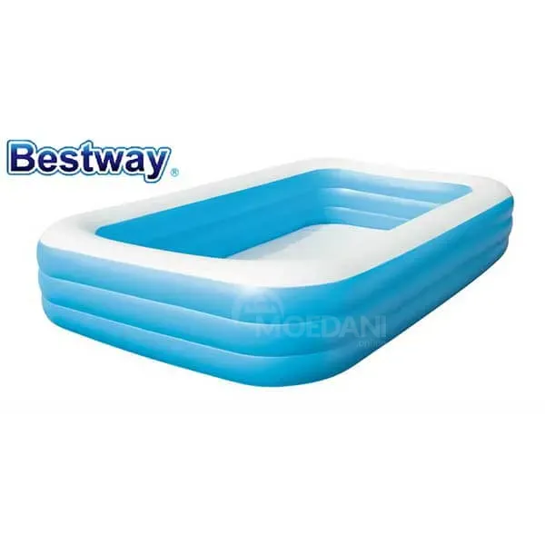Надувной прямоугольный бассейн Bestway 305X183X56-см 1161-литр Тбилиси - изображение 1