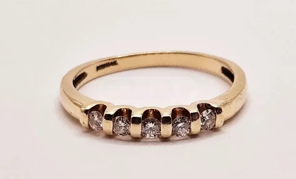 Wedding ring with 0.20ctw diamonds Tbilisi - photo 2