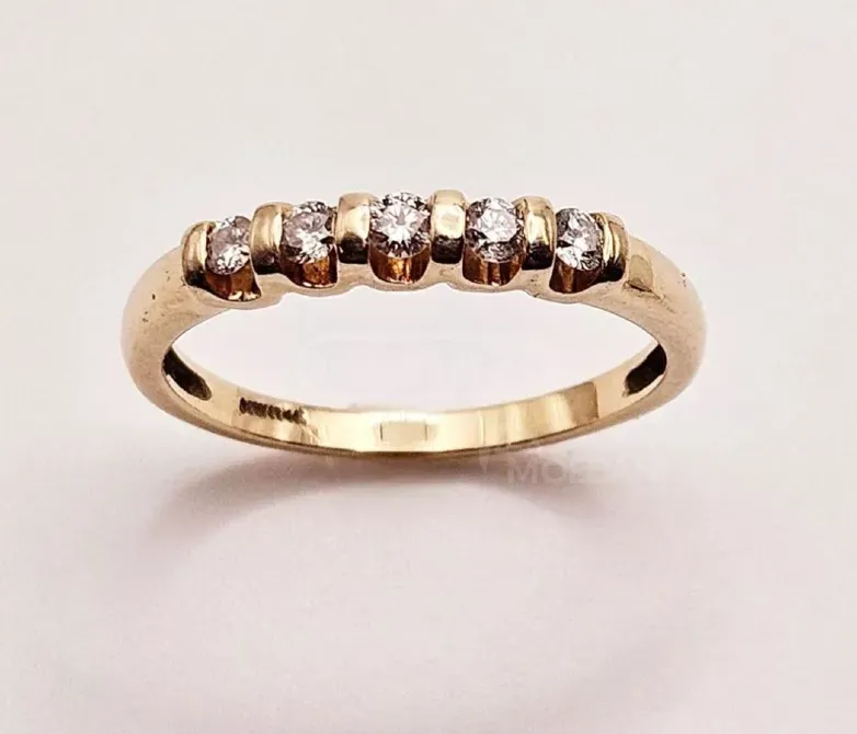 Wedding ring with 0.20ctw diamonds Tbilisi - photo 1