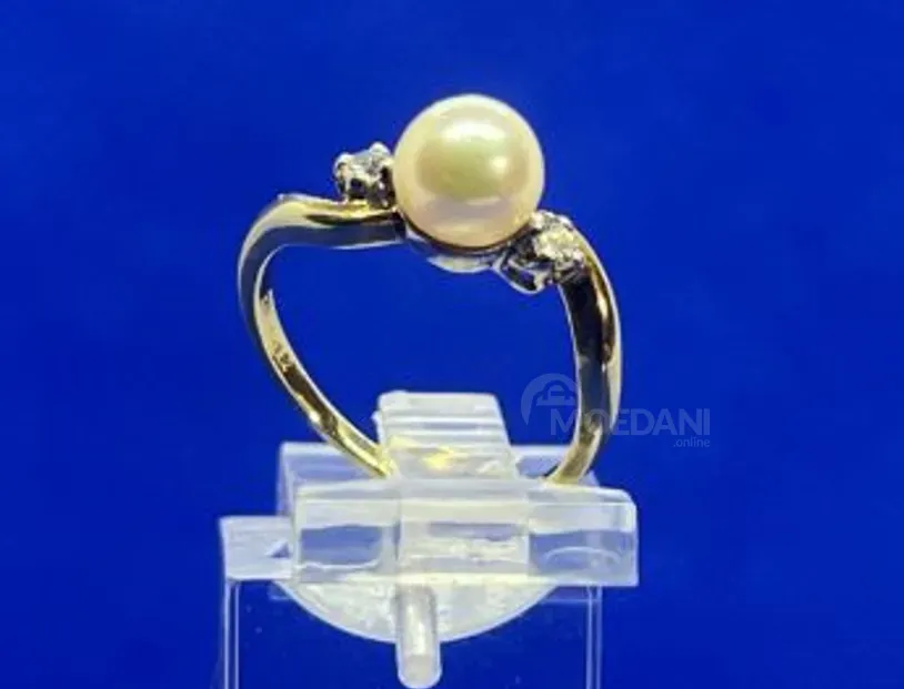 Wedding ring with pearls and diamonds Tbilisi - photo 1
