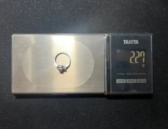 Ruby and diamond engagement ring Tbilisi