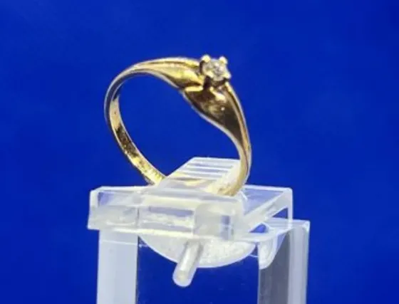 Wedding ring with 0.06ct diamond Tbilisi