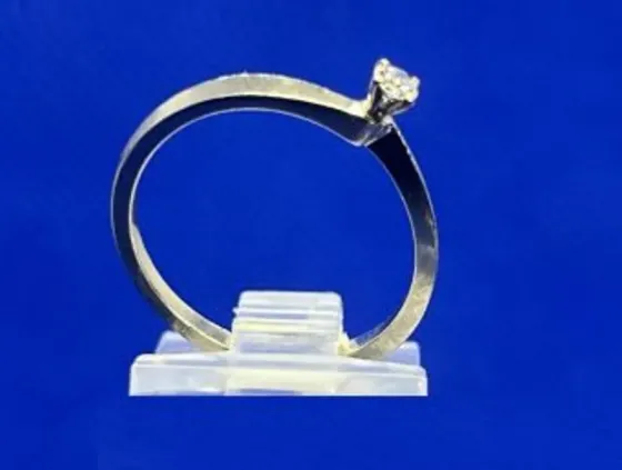 Wedding ring with 0.07ct diamond Tbilisi
