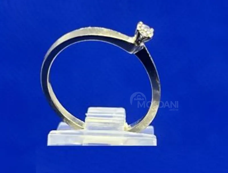 Wedding ring with 0.07ct diamond Tbilisi - photo 1