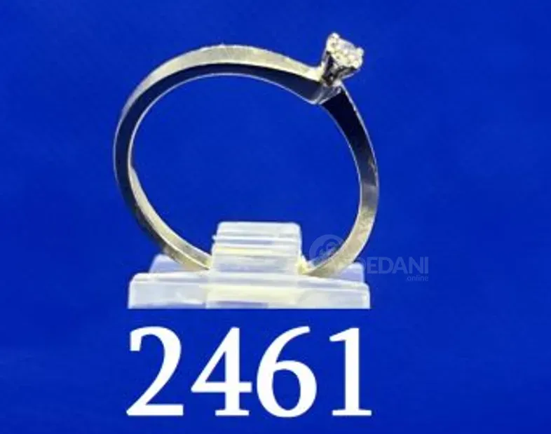 Wedding ring with 0.07ct diamond Tbilisi - photo 2