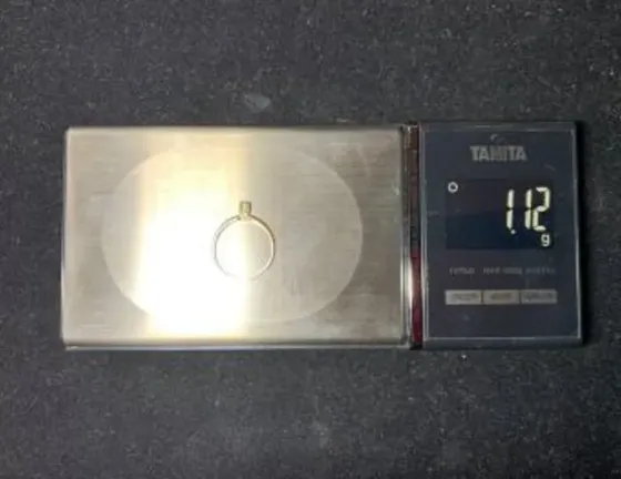 Wedding ring with 0.10ct diamond Tbilisi