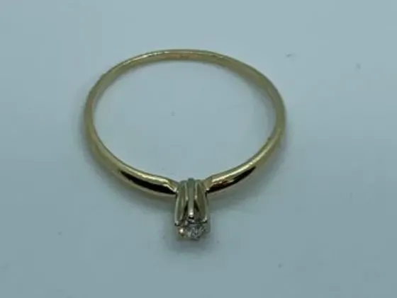Wedding ring with 0.10ct diamond Tbilisi