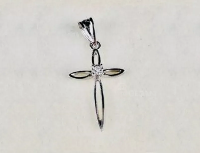 Italian Michael Anthony cross with diamonds Tbilisi - photo 1