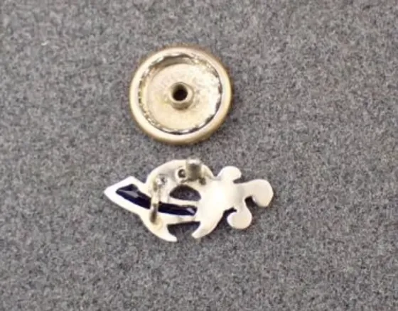 Small brooch with diamonds and sapphires Tbilisi