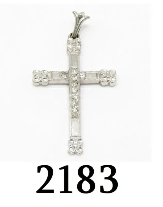 Cross of Christ with diamonds Tbilisi - photo 2