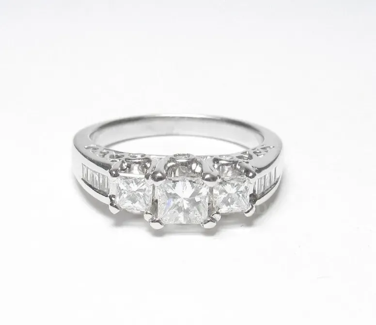 Wedding ring with 1.32 ctw diamonds Tbilisi - photo 1
