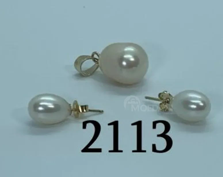 Pearl earrings and pendant Tbilisi - photo 3