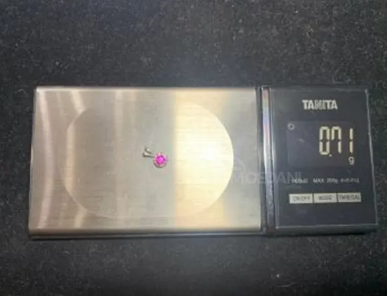 Amethyst pendant with rubies and diamonds Tbilisi - photo 2