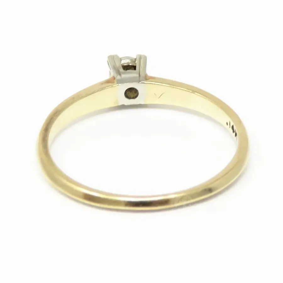 Wedding ring with 0.18ct diamond Tbilisi - photo 3