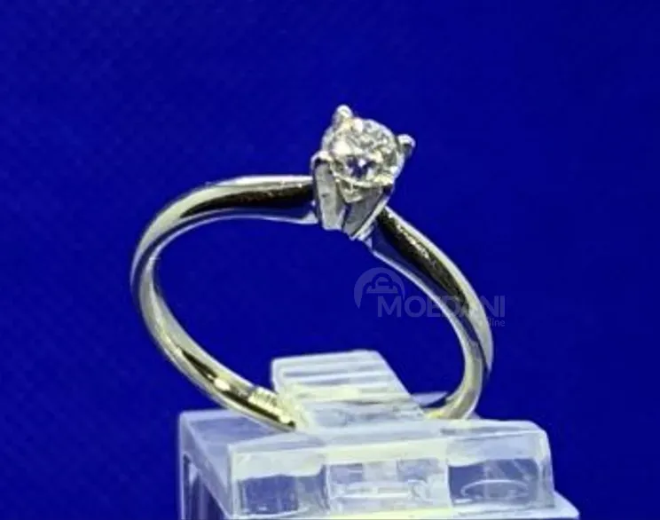 Wedding ring with 0.30 ct diamond Tbilisi - photo 1