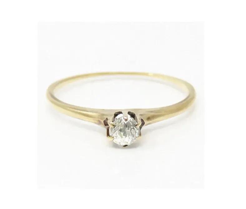 Wedding ring with 0.15ct diamond Tbilisi - photo 1