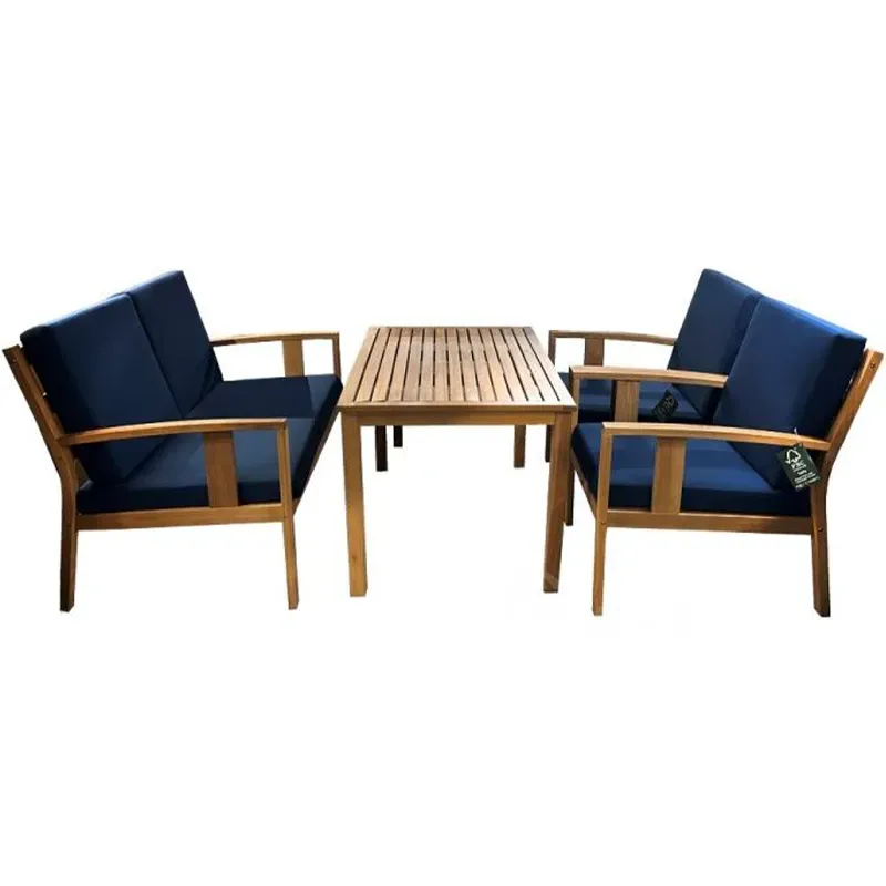 Комплект мебели для гостиной Liam Collection (стол, 2-местный диван, 2 кресла) Тбилиси - изображение 1