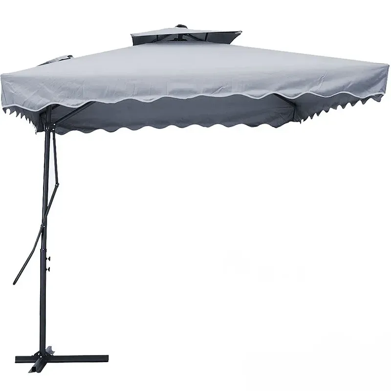 Ოთხკუთხედი ქოლგა (2.5*2.5) ნაცრისფერი თბილისი - photo 1