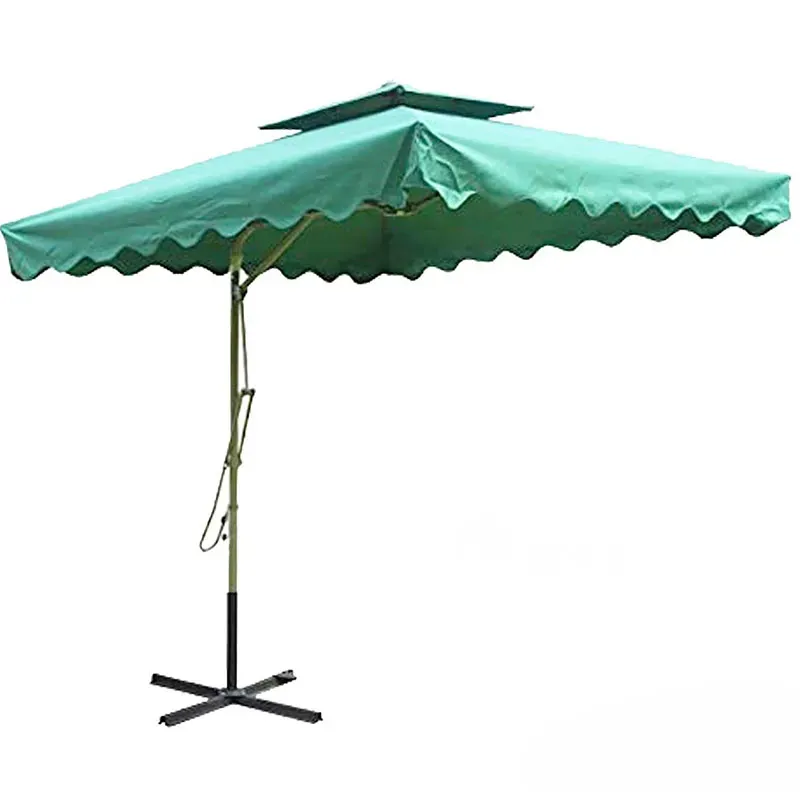 Ოთხკუთხედი ქოლგა (2.5*2.5) მწვანე თბილისი - photo 1