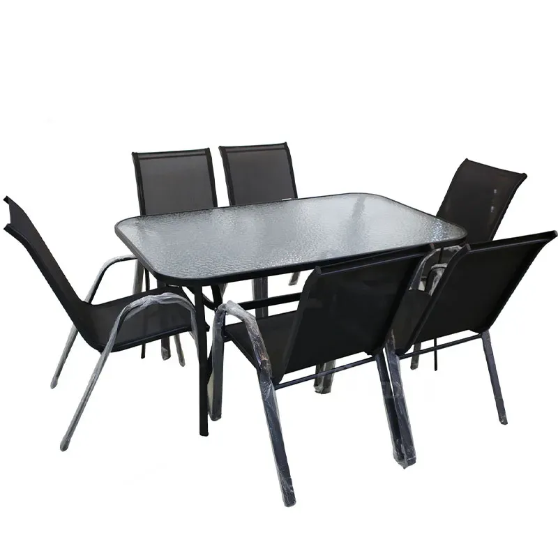 Стол с 6 стульями (150*90*72см, 59*58*94см) Тбилиси - изображение 1