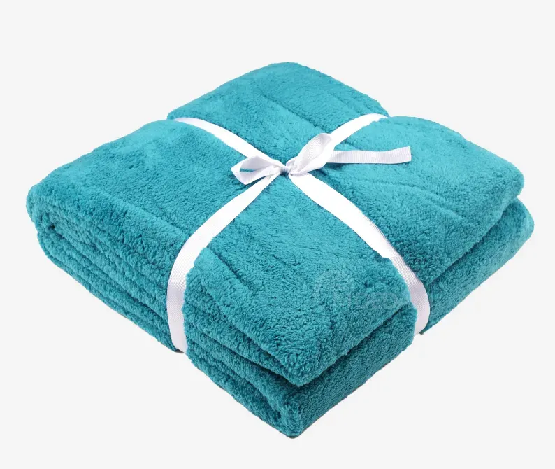 Პლედი 150x200 სმ ფირუზისფერი თბილისი - photo 1