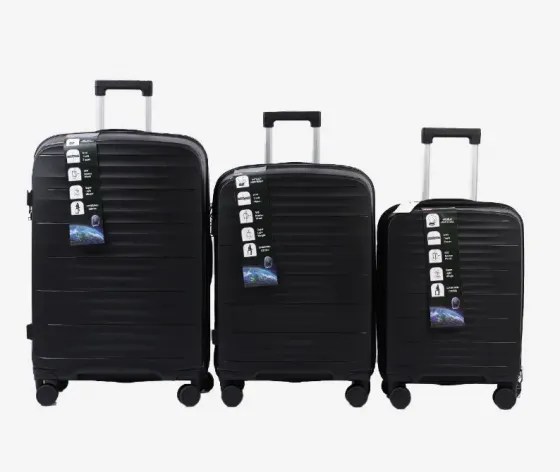 Силиконовый чемодан черный 75x45x30 см 30 кг Тбилиси