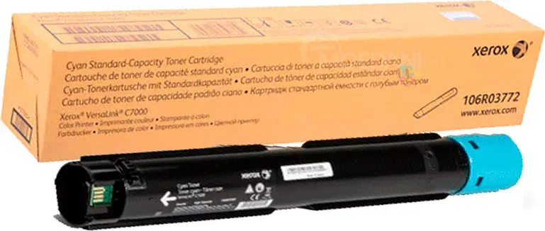 Тонер-картридж Xerox 106R03772 голубой Тбилиси - изображение 1
