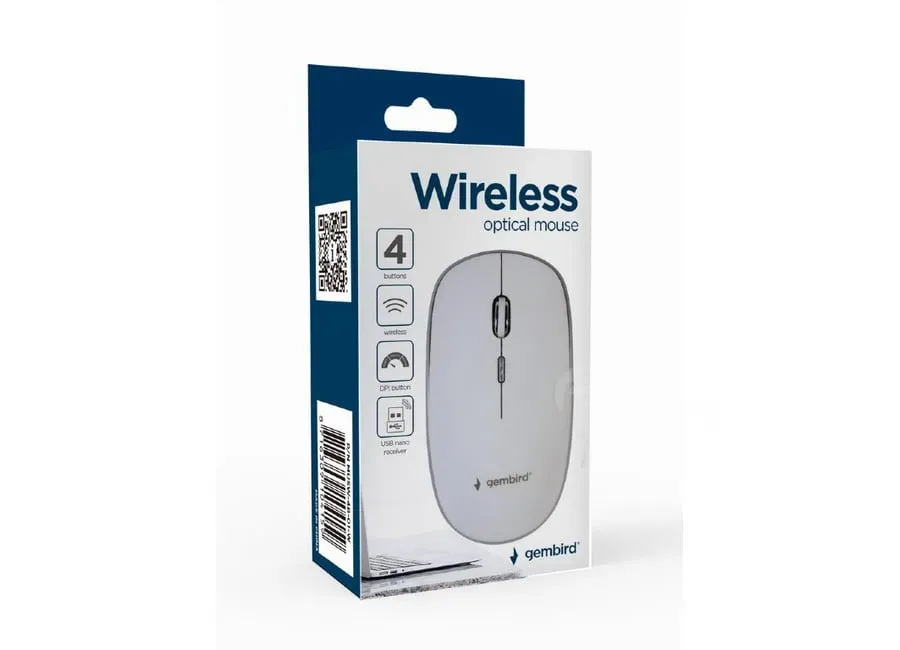 Мышь Gembird Musw-4B-01-Wite Тбилиси - изображение 3