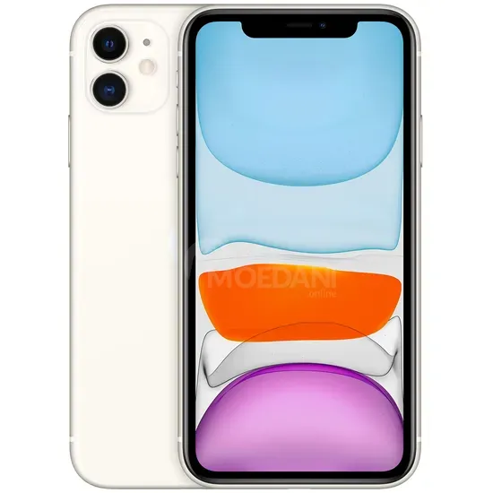 iPhone 11 White 128 ГБ Тбилиси - изображение 1