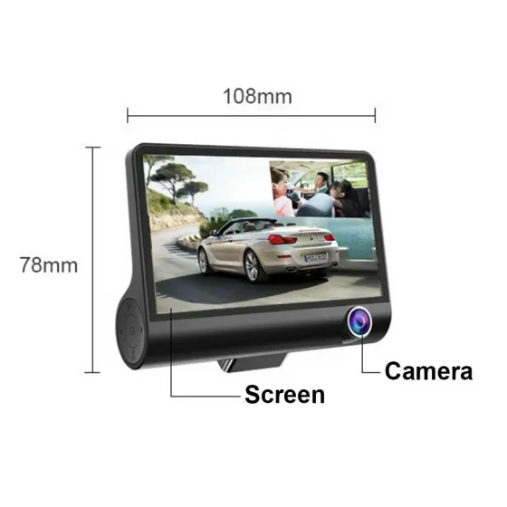 Car 3-camera video recorder Cardvr 2012 Tbilisi