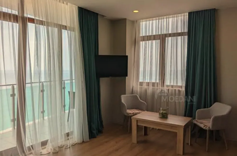 ქირავდება 2 ოთახიანი ბინა დღიურად ბათუმი  55მ² 10/14 სართ ბათუმი - photo 1