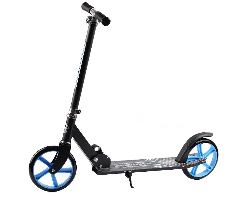 Სკუტერი 207 შავი ცისფერი ბორბლებით თბილისი - photo 1