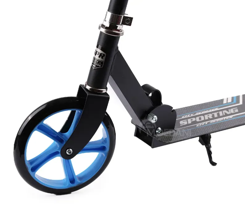 Სკუტერი 207 შავი ცისფერი ბორბლებით თბილისი - photo 2