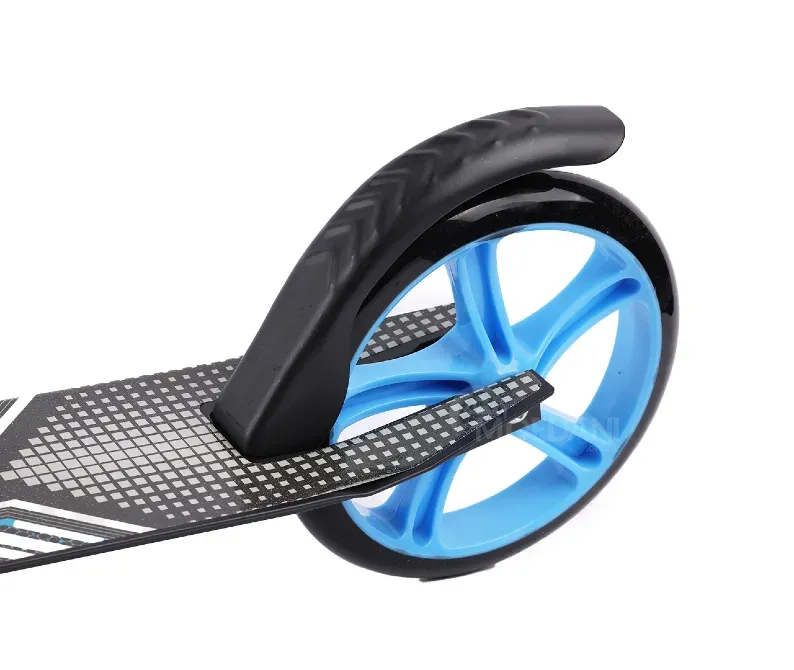 Სკუტერი 207 შავი ცისფერი ბორბლებით თბილისი - photo 3