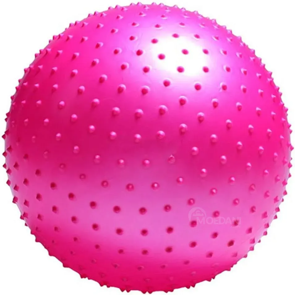 Fitness ball with massager 75 cm pink Tbilisi - photo 1