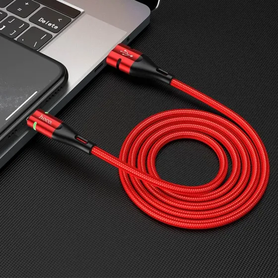 USB cable hoco U 93 (red) Tbilisi