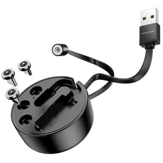 USB cable borofone BU 26 (black) 3-in- Tbilisi